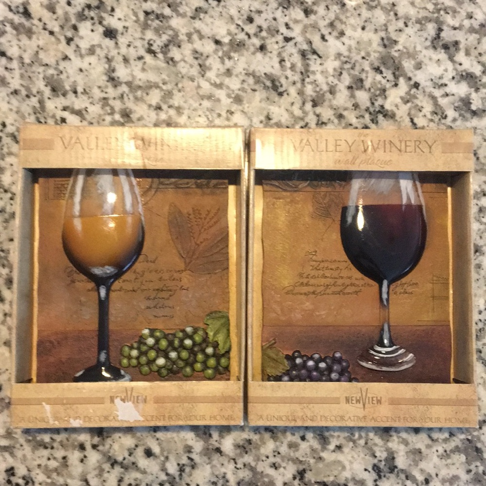 Wine Wall Plaques